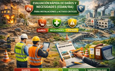 Evaluación rápida de daños y necesidades (EDAN-RA) para instalaciones y activos críticos
